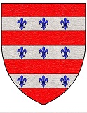 Blason des seigneurs de Courcelles